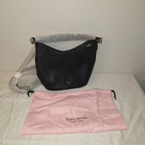 kate spade Handbags - Kate Spade Pebbled Leather J183 Polly Hobo Bag